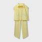 Girls Soft Yellow Mouzal Co-ord Set