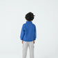 Boys Royal Blue Mock Neck