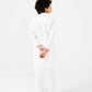 Boys Classic White Cotton Kurta