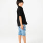 Deep Black Classic BoysÃ¢ÂÂ Cotton Shirt
