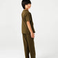 Boys Olive Jersey Co-Ord Set