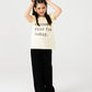 Girls Sunny Slogan A Line Tee