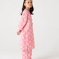 Delighted Pink Printed Kurta Set - 2pc