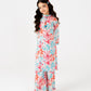 Charming Floral Printed Kurta Set - 2pc
