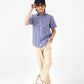 Boys Blue Checkered Cotton Shirt