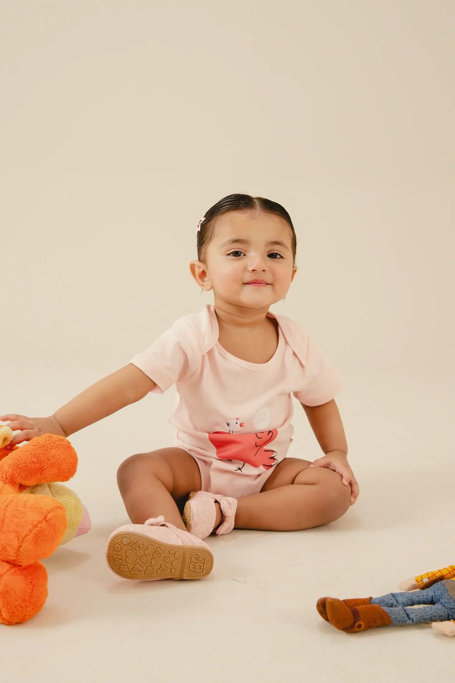 Girls Tiny Love Romper Set (Pack of 2)