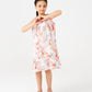 Happy Sketch Frill Dress