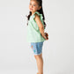 Pistachio Petal Cotton Top