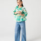 Verdant Whimsy Frill Top