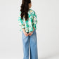 Verdant Whimsy Frill Top