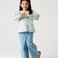 Ivory Paisley Printed Cotton Top