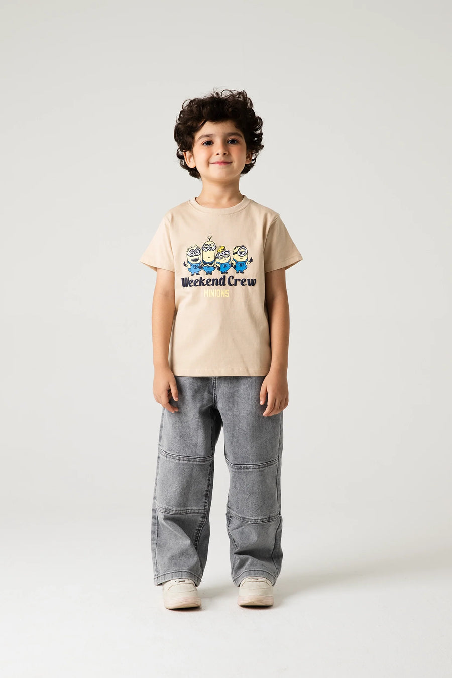 Boys Minions Crew Graphic T-shirt