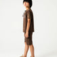 Boys Faded Brown Co-ord Set