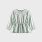 Soft Mint Peplum Top