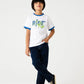 Boys White Ride Fast Tee