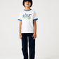 Boys White Ride Fast Tee