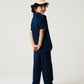 Mid Blue Jersey Co-ord Set