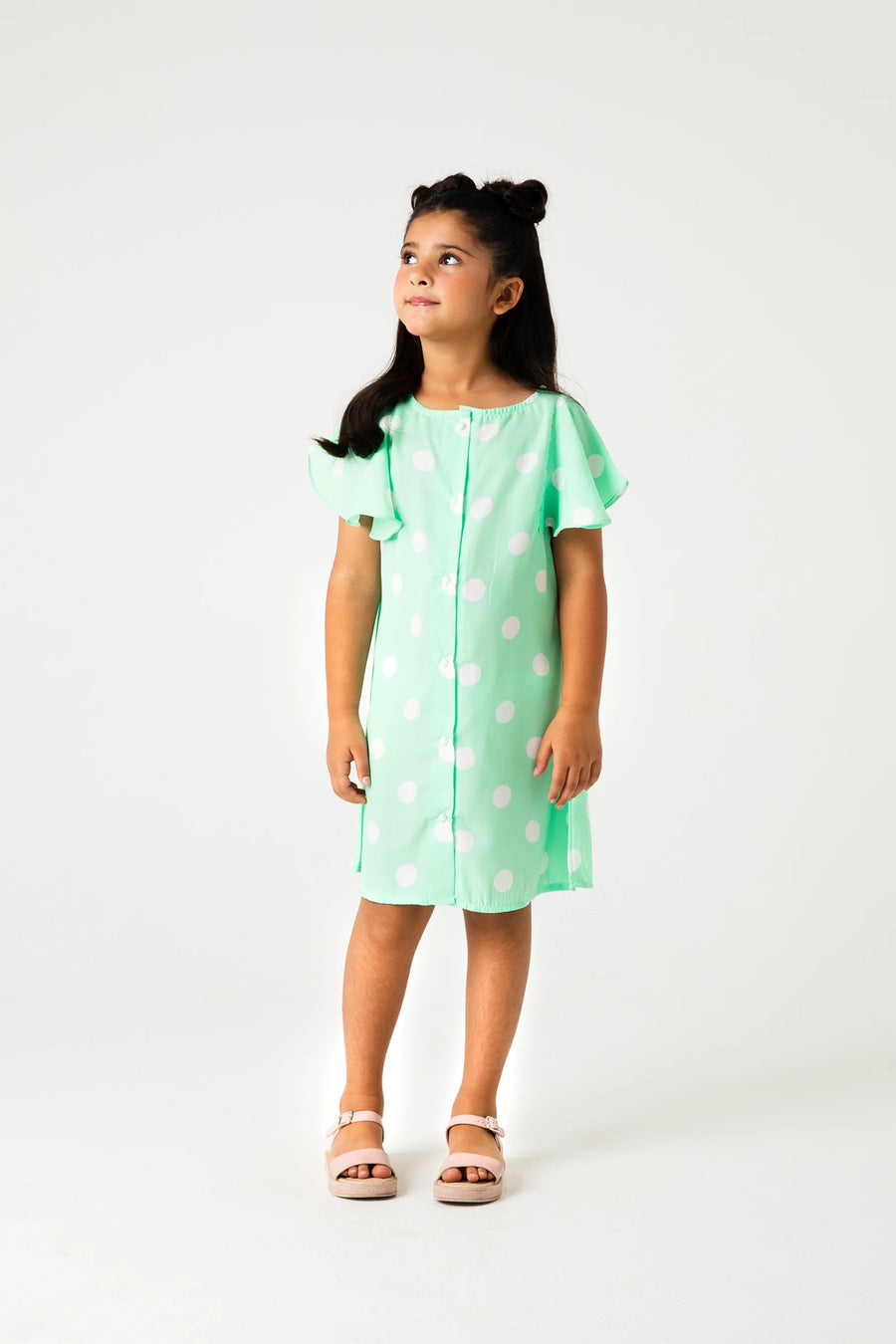 Polka Grace Georgette Dress