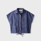 Blue Utility Denim Drop Top