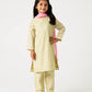 Pastel Pistachio Festive Kurta Set - 3pc