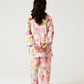 Soft Floral Pink Kurta Shalwar - 2pc