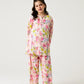 Soft Floral Pink Kurta Shalwar - 2pc
