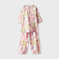 Soft Floral Pink Kurta Shalwar - 2pc