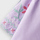 Light Purple Grace Embroidered Top