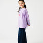 Light Purple Grace Embroidered Top