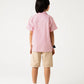 Boys Smart Red Checkered Shirt