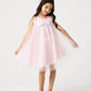 Blush Sparkle Net Dress