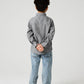 Grey Chambray Casual Shirt