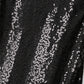 Black Sequin A-Line Dress