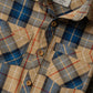 Boys Wooden Button Cotton Shirt
