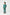 Boys Green Henley Waffle Co-ord Set