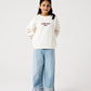 Girls Self Love Drop Fleece Sweatshirt