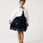 Girls Snow Pearl Cropped Shrug