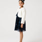 Girls Snow Pearl Cropped Shrug