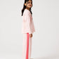 Girls Powder Pink Dreamy Co-ord Set