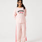 Girls Powder Pink Dreamy Co-ord Set