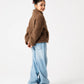 Mocha Mist Brown Fur Jacket