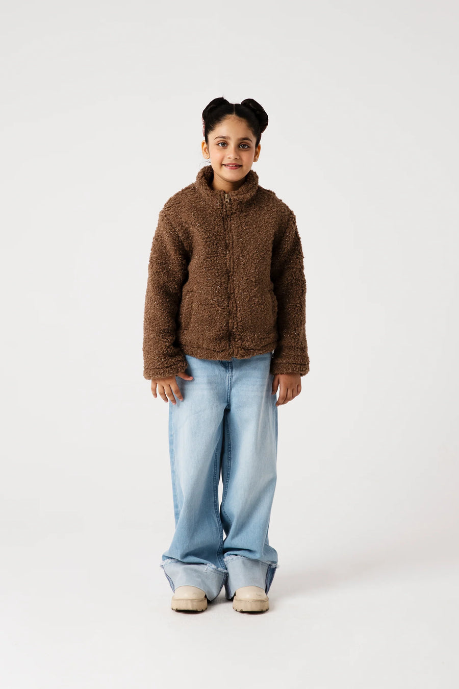 Mocha Mist Brown Fur Jacket