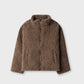 Mocha Mist Brown Fur Jacket