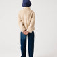 Boys Sandstone Sherpa Beige Jacket
