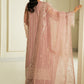 ENCHANTED GARDEN-3PC ORGANZA EMBROIDERED PRET