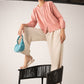 Crosshatch Ruffled Shirt