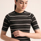 Yarn Dyed Knitted Dress