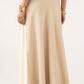 Silk Midi Skirt