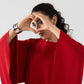 Batwing-Sleeve Dress