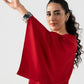 Batwing-Sleeve Dress
